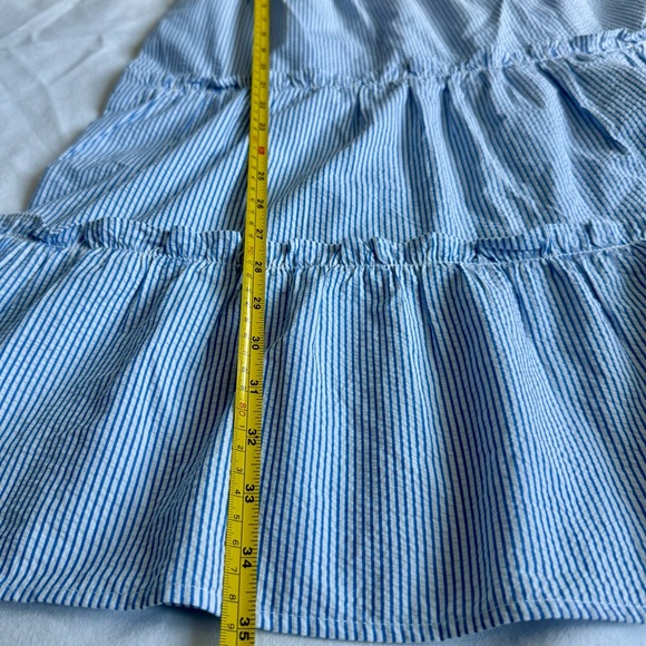 Summer dress seersucker tiered sleeveless sz 6 - Picture 11 of 11